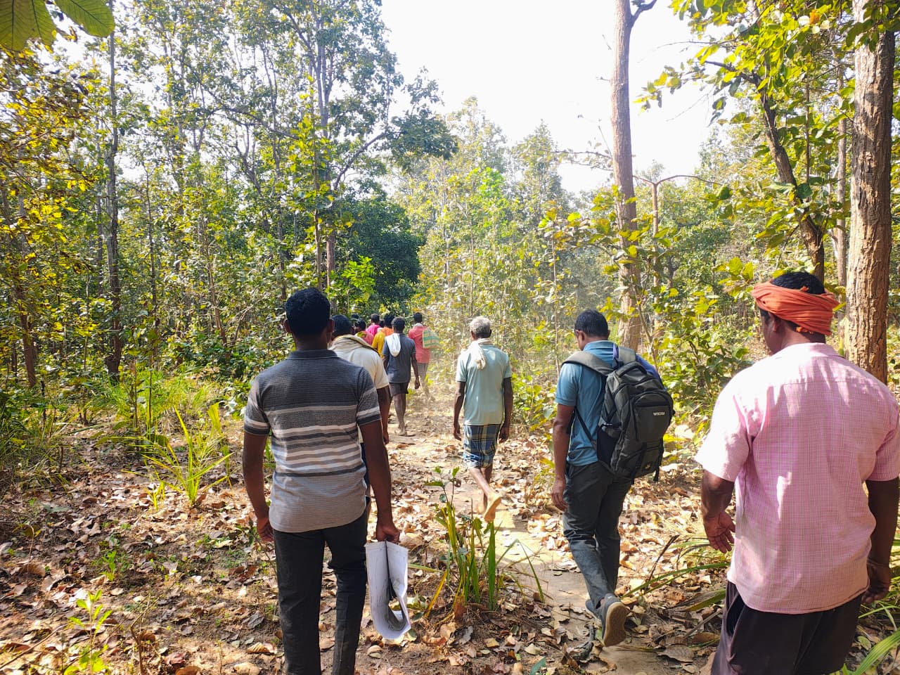 बस्तर में बाघ गणना 2026 का फील्ड सर्वे पूरा, M-STrIPES से जुटा डेटा