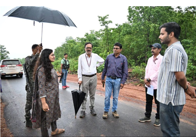 अबूझमाड़ के घने जंगलों में महकेगी कॉफी की खुशबू : कलेक्टर नम्रता जैन और भारतीय कॉफी बोर्ड ने टटोली संभावनाएं