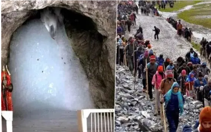 Shri Amarnath Yatra: पहले 6 दिनों में डेढ़ लाख श्रद्धालुओं ने किए बाबा बर्फानी के दर्शन