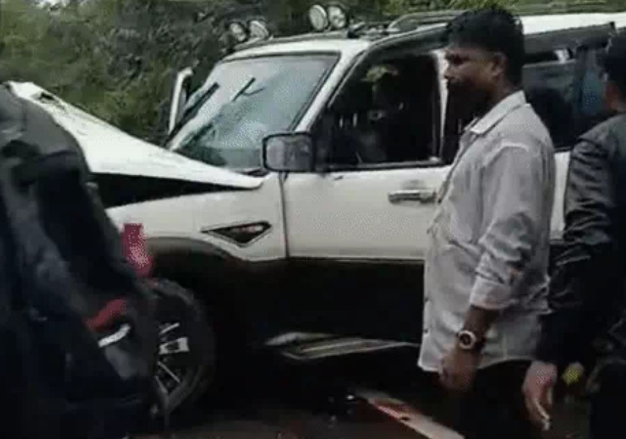 मंत्री केदार कश्यप के काफिले का भीषण एक्सीडेंट, 6 घायल; 4 गंभीर को रायपुर किया गया रेफर