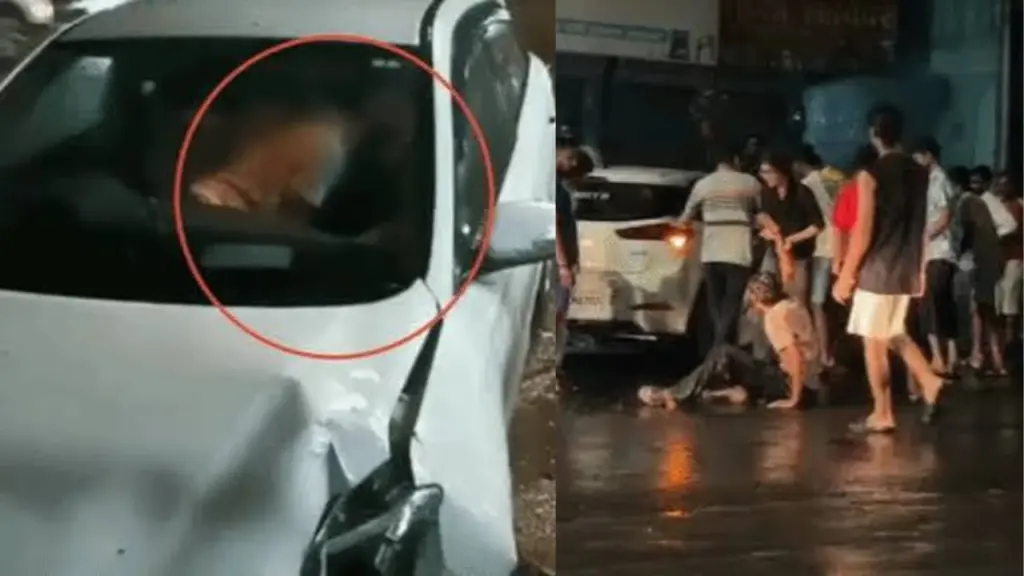CG News: बिलासपुर में बेकाबू कार फुटपाथ पर चढ़ी, हादसे के बाद कपल का VIDEO वायरल; लोगों ने की पिटाई