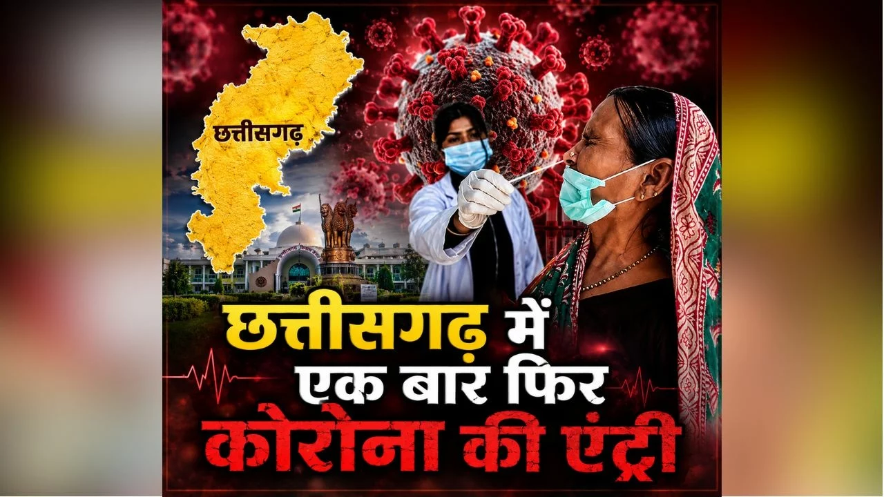 Chhattisgarh Corona Update: छत्तीसगढ़ में फिर बढ़ी कोरोना की चिंता, रायपुर और राजनांदगांव में मिले नए संक्रमित