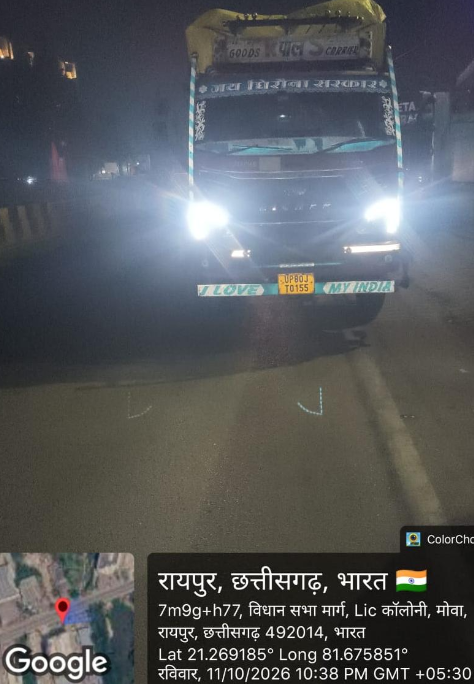 रायपुर में भारी वाहनों पर ट्रैफिक पुलिस की सख्ती, 36 गाड़ियों पर कार्रवाई; ₹2.38 लाख का जुर्माना
