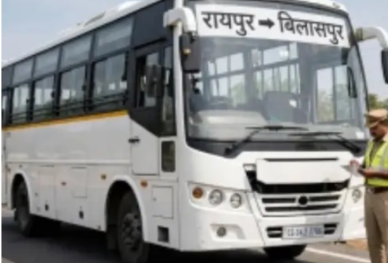 CG Bus Permit Cancelled: छत्तीसगढ़ में 170 बसों के परमिट निरस्त, GPS और पैनिक बटन नहीं लगाने पर CG Bus Permit Cancelled: छत्तीसगढ़ में 170 बसों के परमिट निरस्त, GPS और पैनिक बटन नहीं लगाने पर